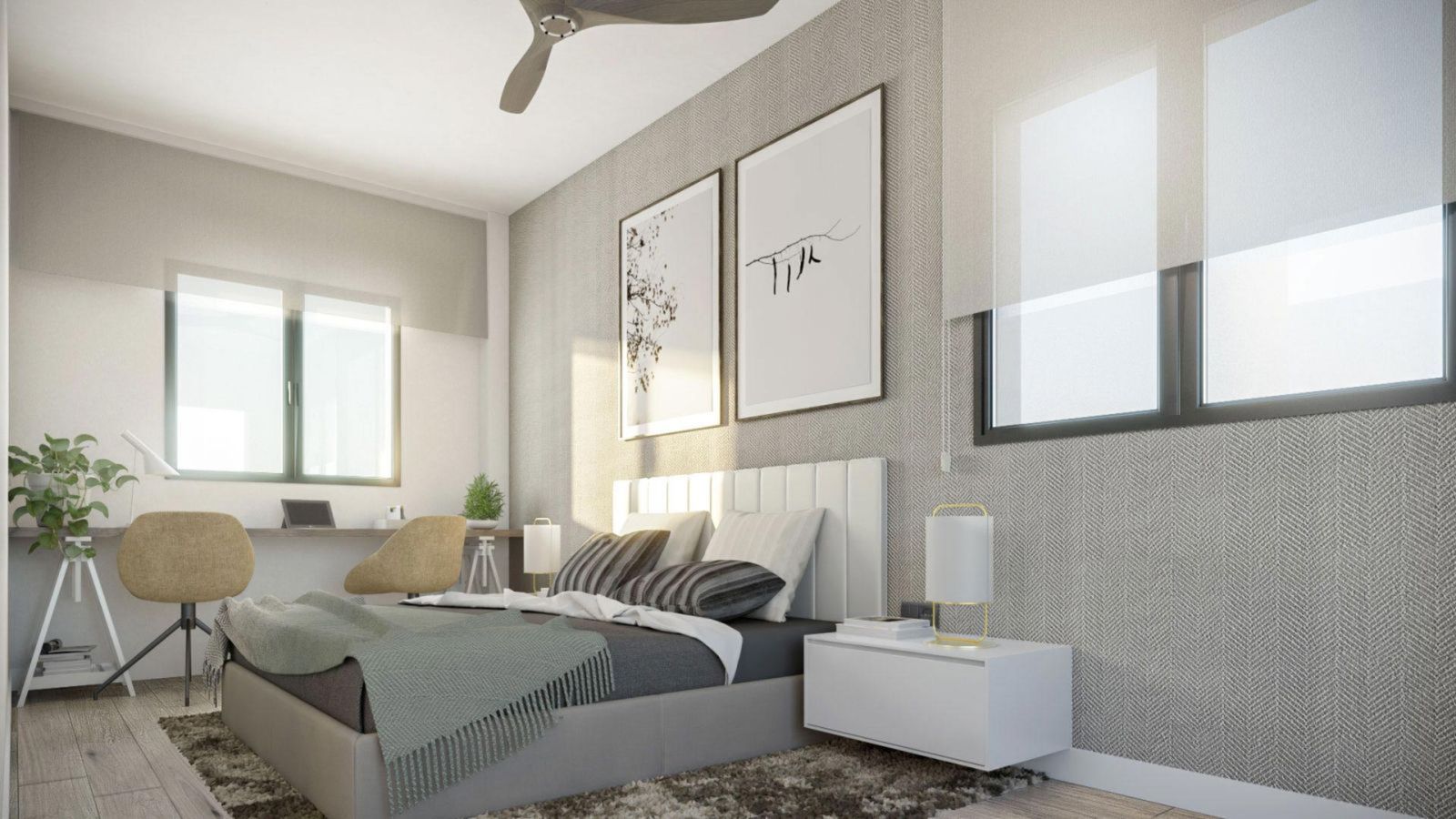 04 modern bedroom premier residencial